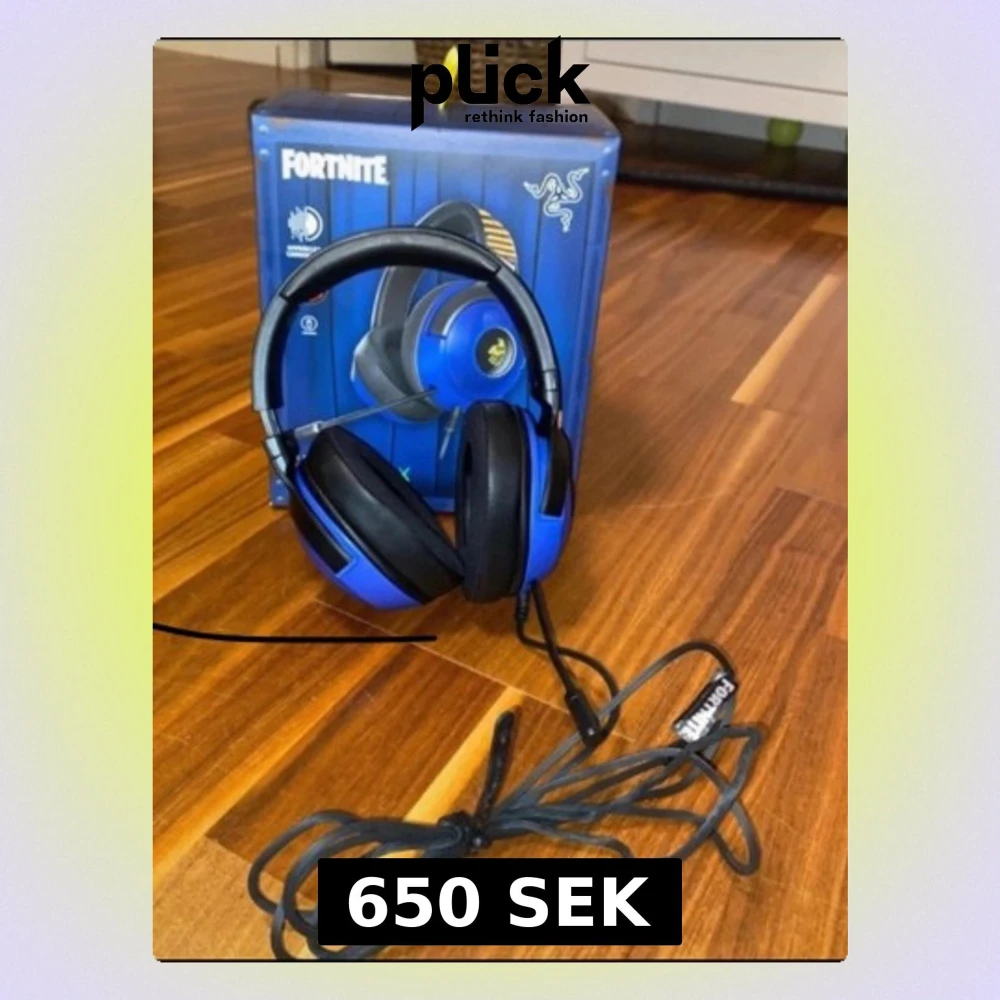 Blagaming Razer Fortnite Blå Gaming Headset