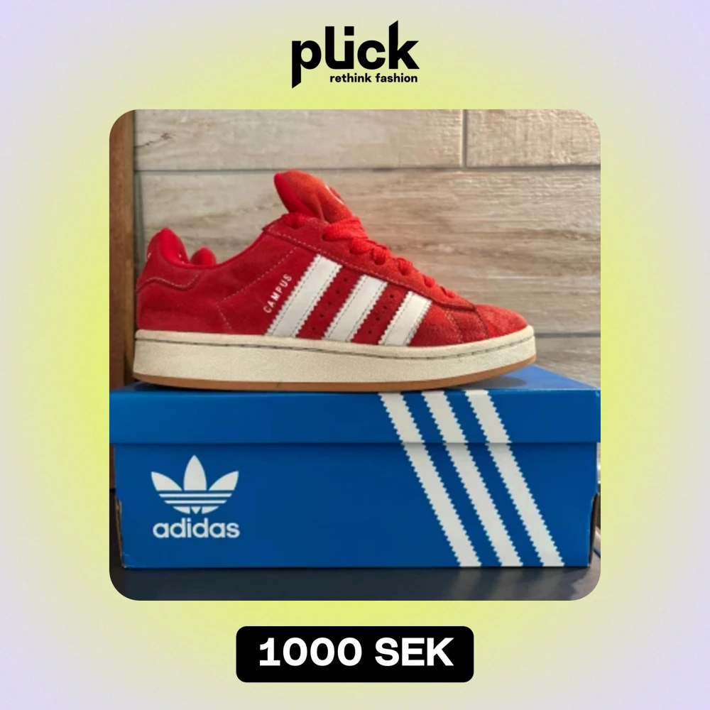 Röda Adidas Campus 00’s | Skor