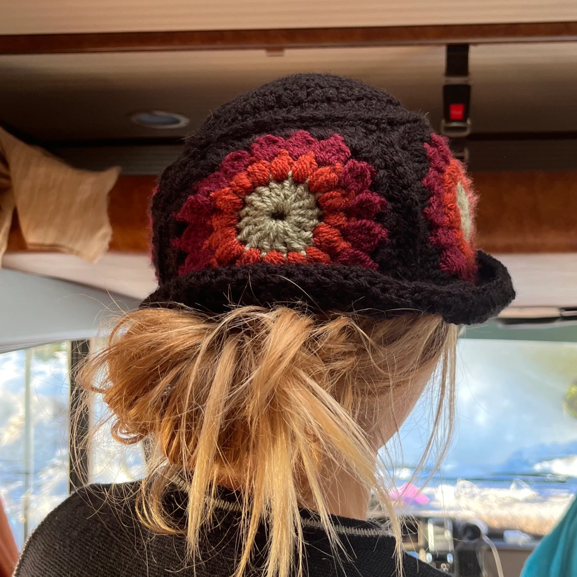 Virkad bucket hat🌻 inkl.frakt - 90