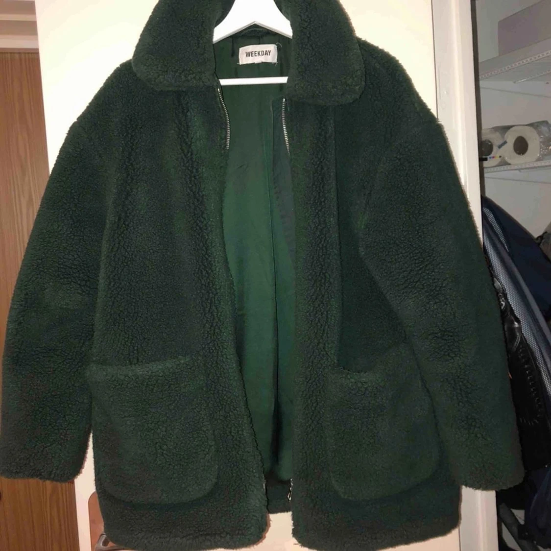 Weekday teddyjacka 🍀🍃💚 - 90