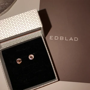 Edblad örhängen i champagne/Rosé Sten - Edblad örhängen i champagne/Rosé Sten. Aldrig använda. Ny pris 350kr