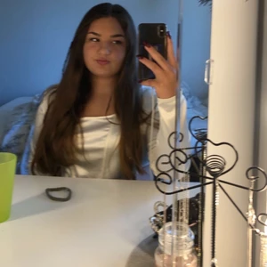 Fest tröja  - En riktigt fin tröja i silke❤️ Hade behållt den men råkade bästella alldeles för stor storlek. Har använt den en gång och den är som ny! Köpte den för 300kr o säljer för 150kr🥰 Ställ gärna frågor och fler bilder kan fixas! Priset går att diskutera ❤️