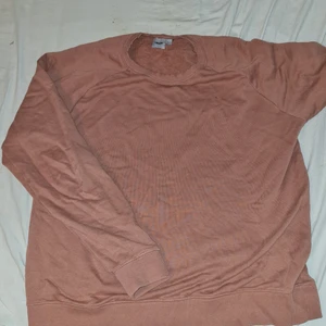 Sweatshirt strl L - Sweatshirt som är rosa/brun. 