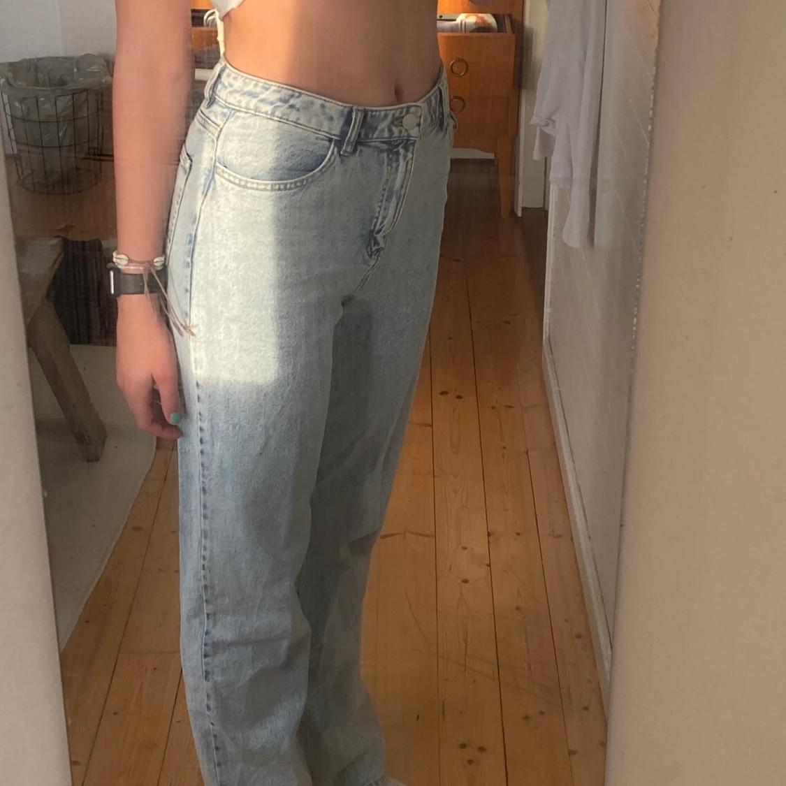 Straight leg jeans  - 90