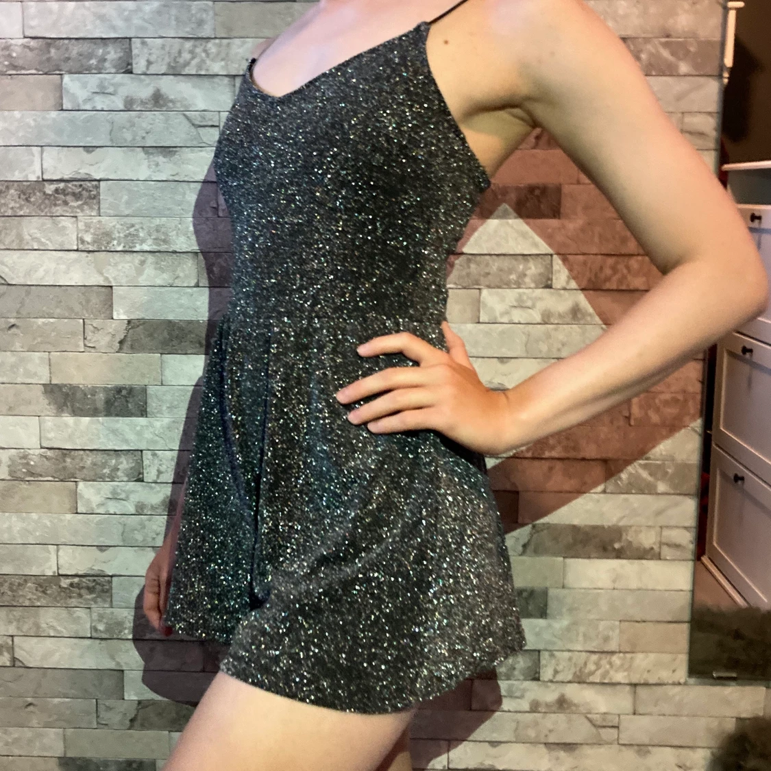 glittrig jumpsuit - 90