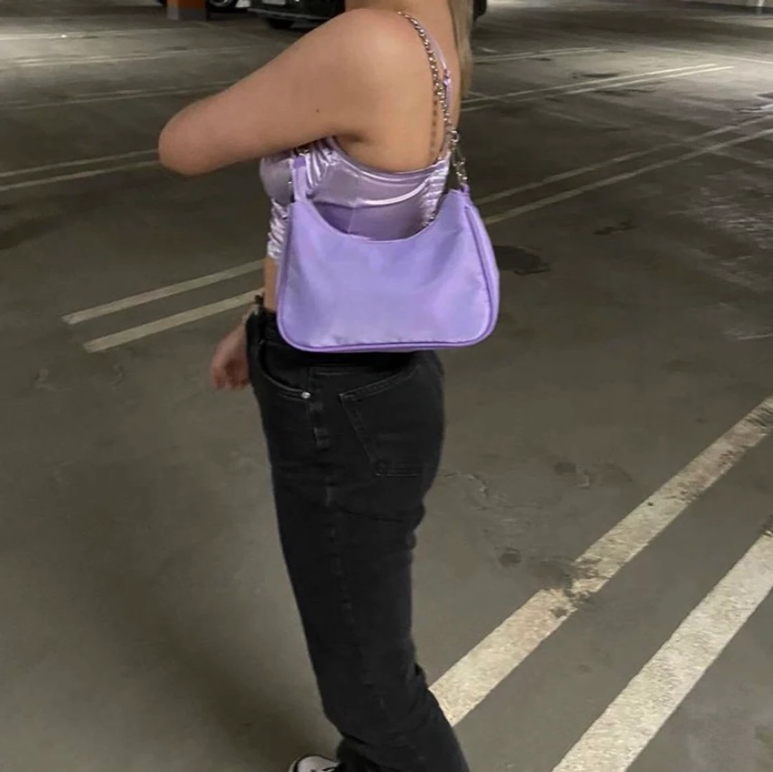 Lila väska - 90
