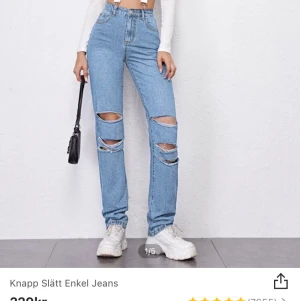 SHEIN JEANS - Tyvärr för stora för mig ❤️