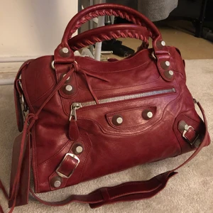 Värska Balenciaga - Pending✔Authentic BALENCIAGA City G12 Red Lipstick💄 GHW From 2016