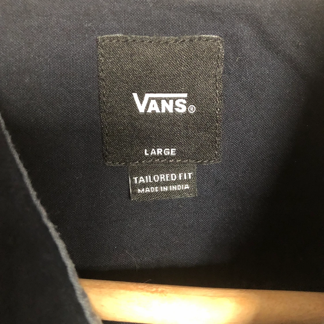 Blå vans skjorta  - 91