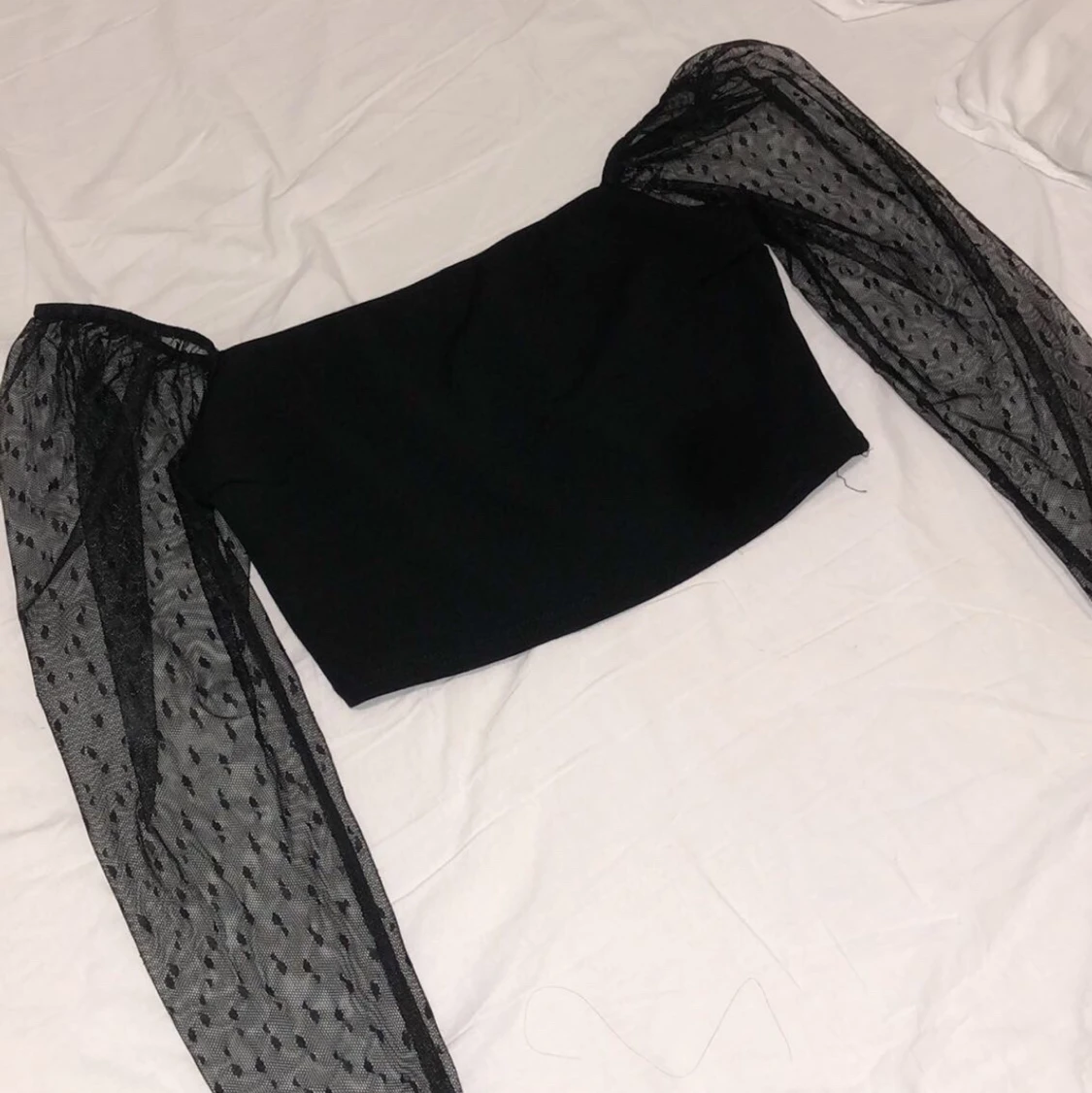 Mesh crop top  - 90