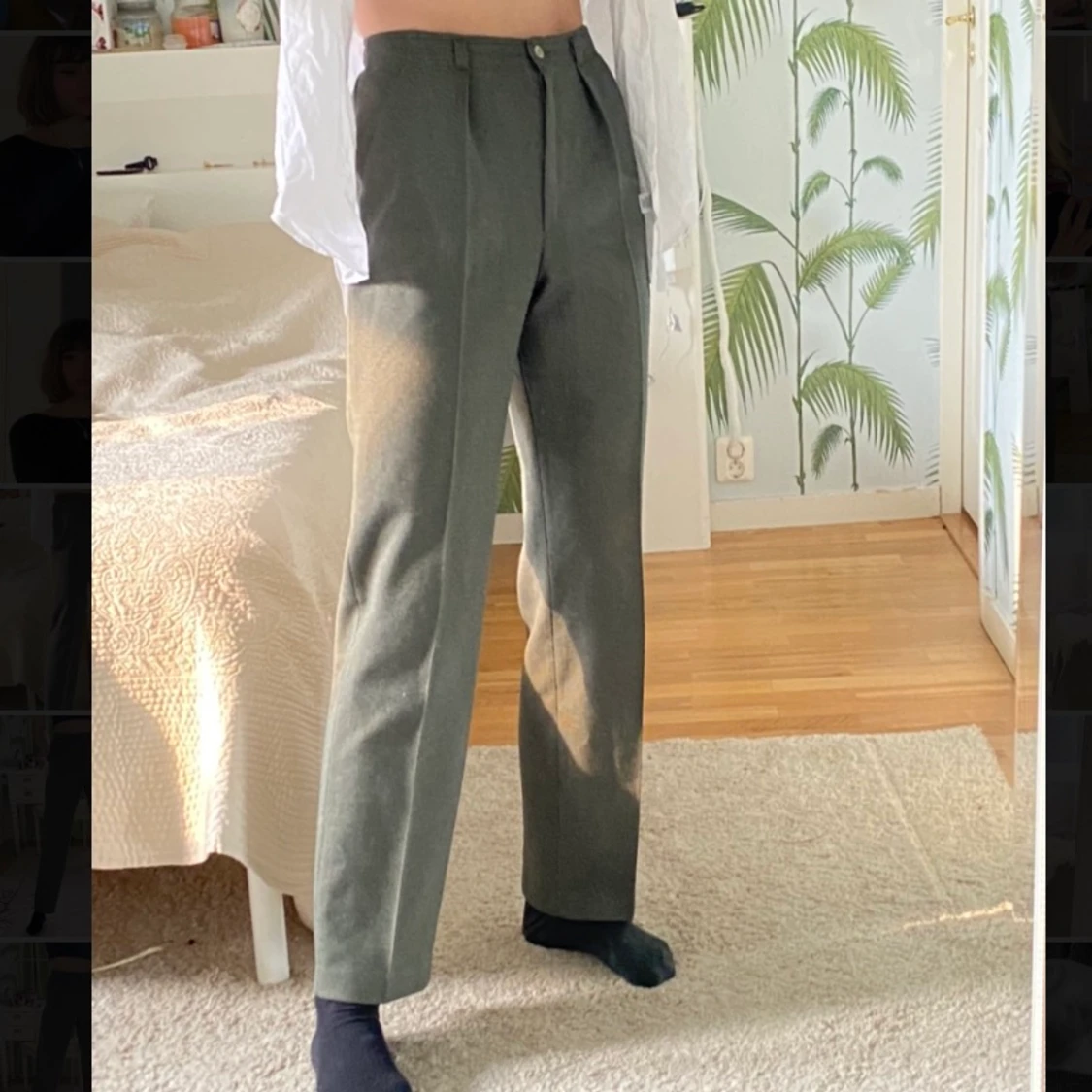 Vintage kostymbyxor - 90