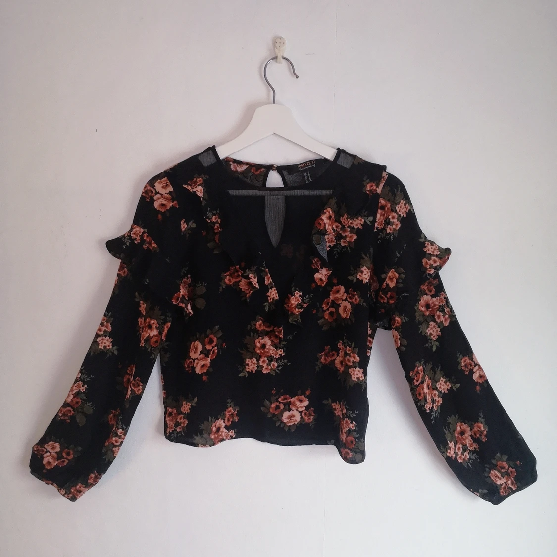 Blommig sommarblusđž