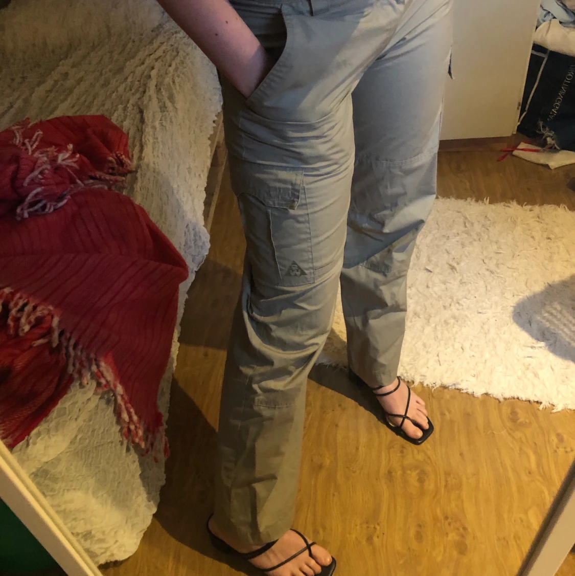 Lågmidjade cargo pants  - 91