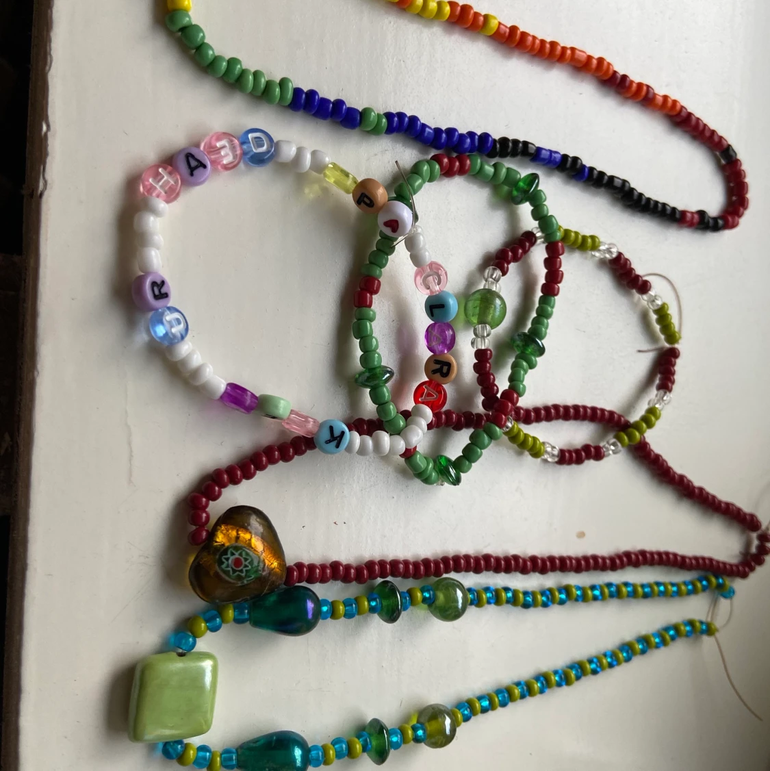 Beaded bracelets & necklaces  - 91