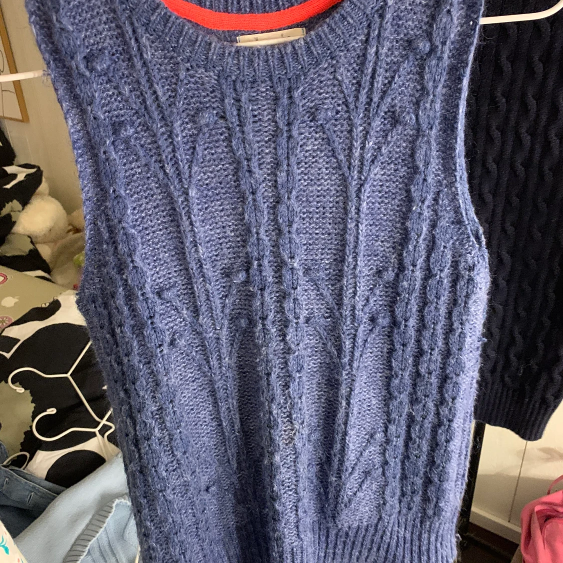 Blå väst💕💗 - 90