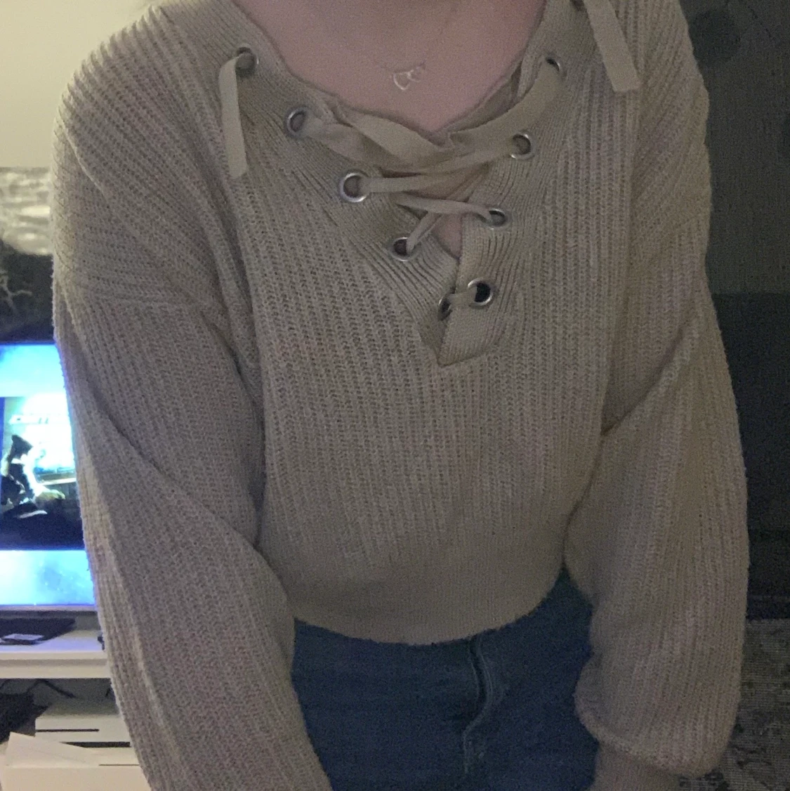 Stickad tröja - 91