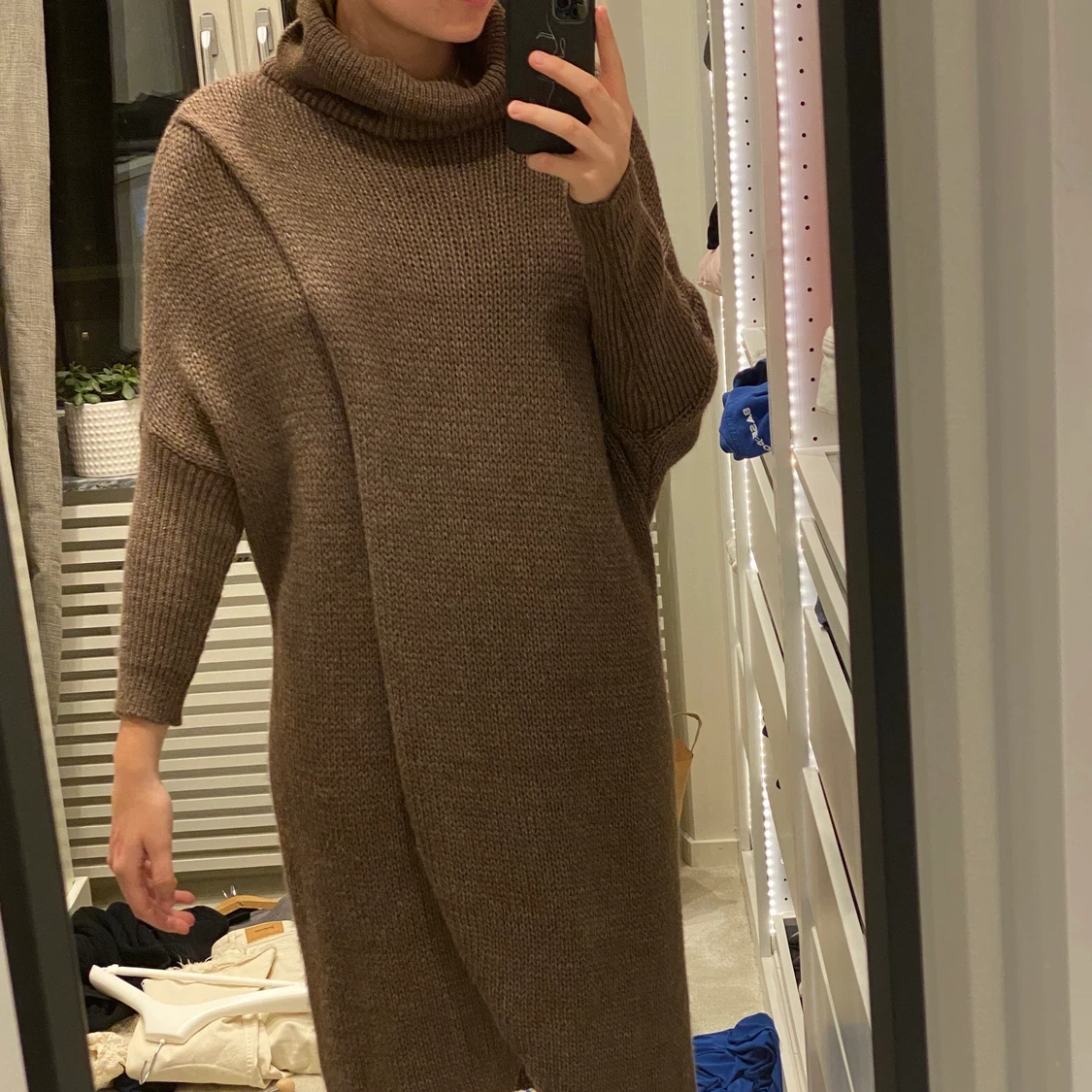 Stickad klänning  - 90