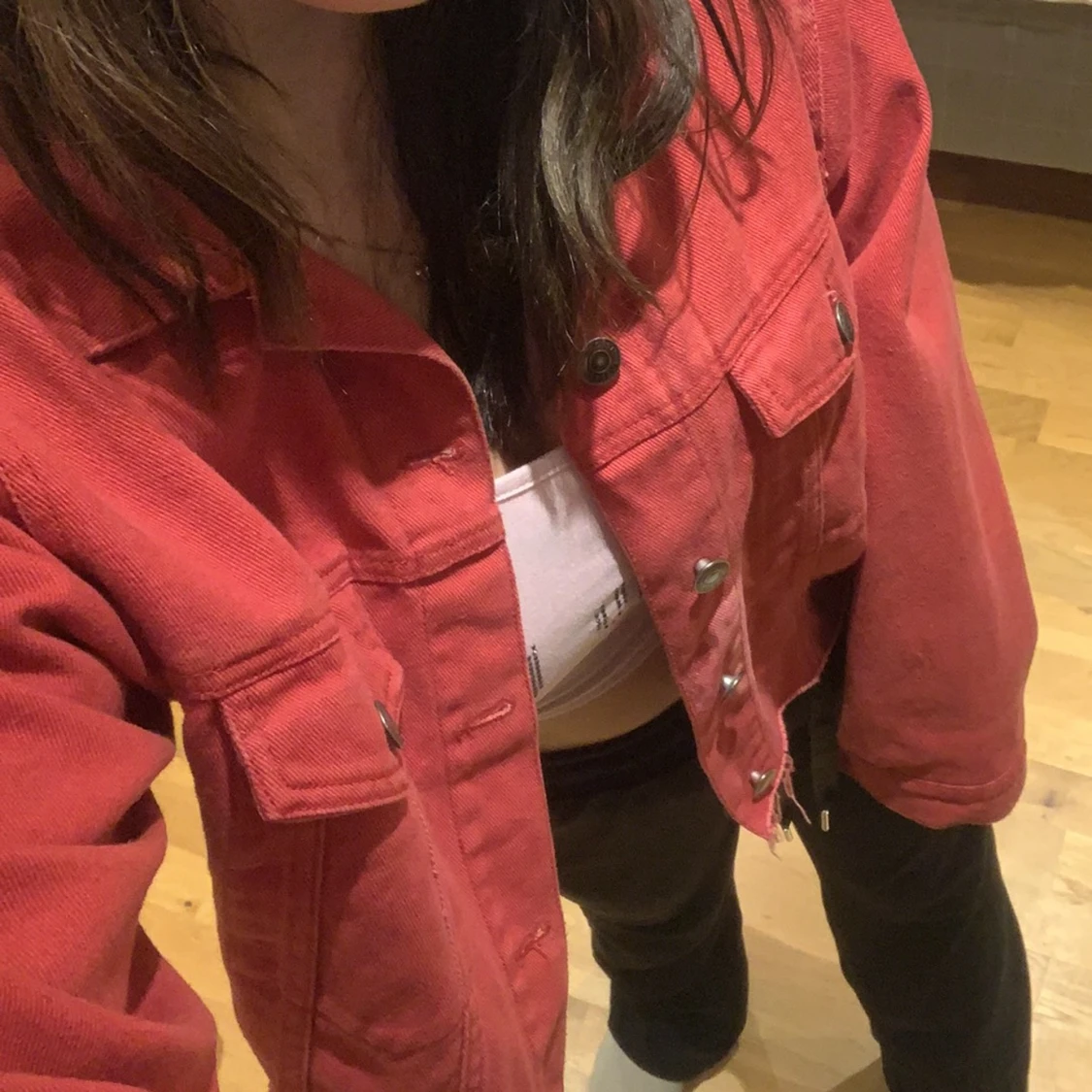  röd jeansjacka - 91