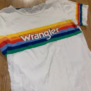 Wrangler tshirt köpt på Plick. Strl M. Knappt använd utan av mig.