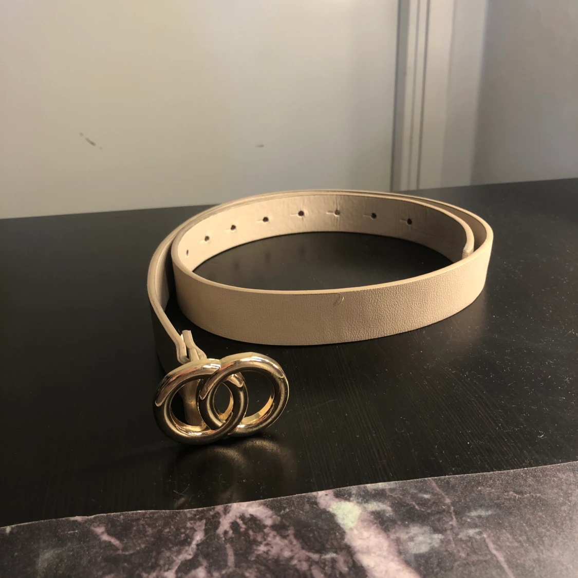 Fint skärp i färgen beige✨