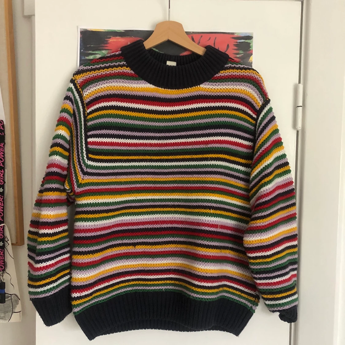 Stickad tröja från monki