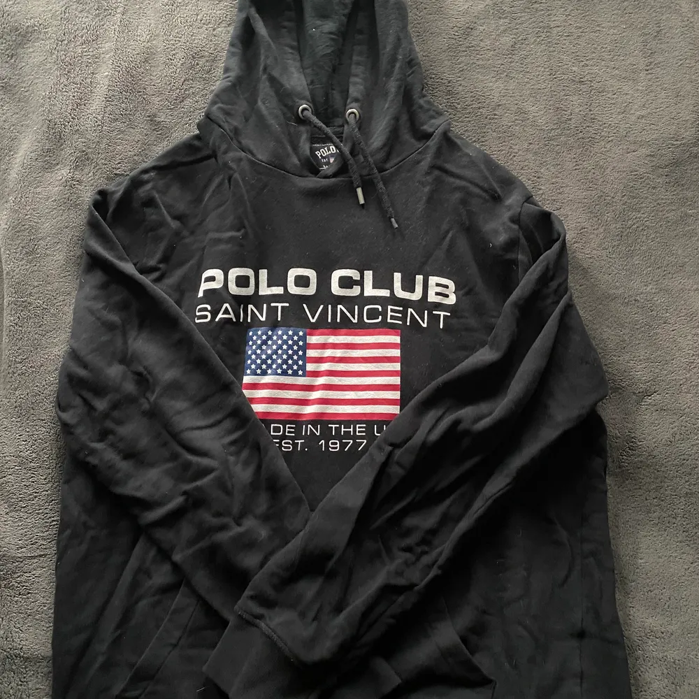 En hoodie från Polo club som är sparsamt använd, haft den i några år. Den är i strl L✨. Hoodies.