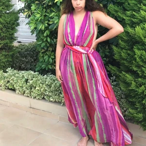 Beach dress  - Iconic dress, in great condition. It has a lovely feel to it, it’s a bit see-through, but would be great to wear with a bikini or even shorts underneath. It is giving me greek goddess and I’m living.