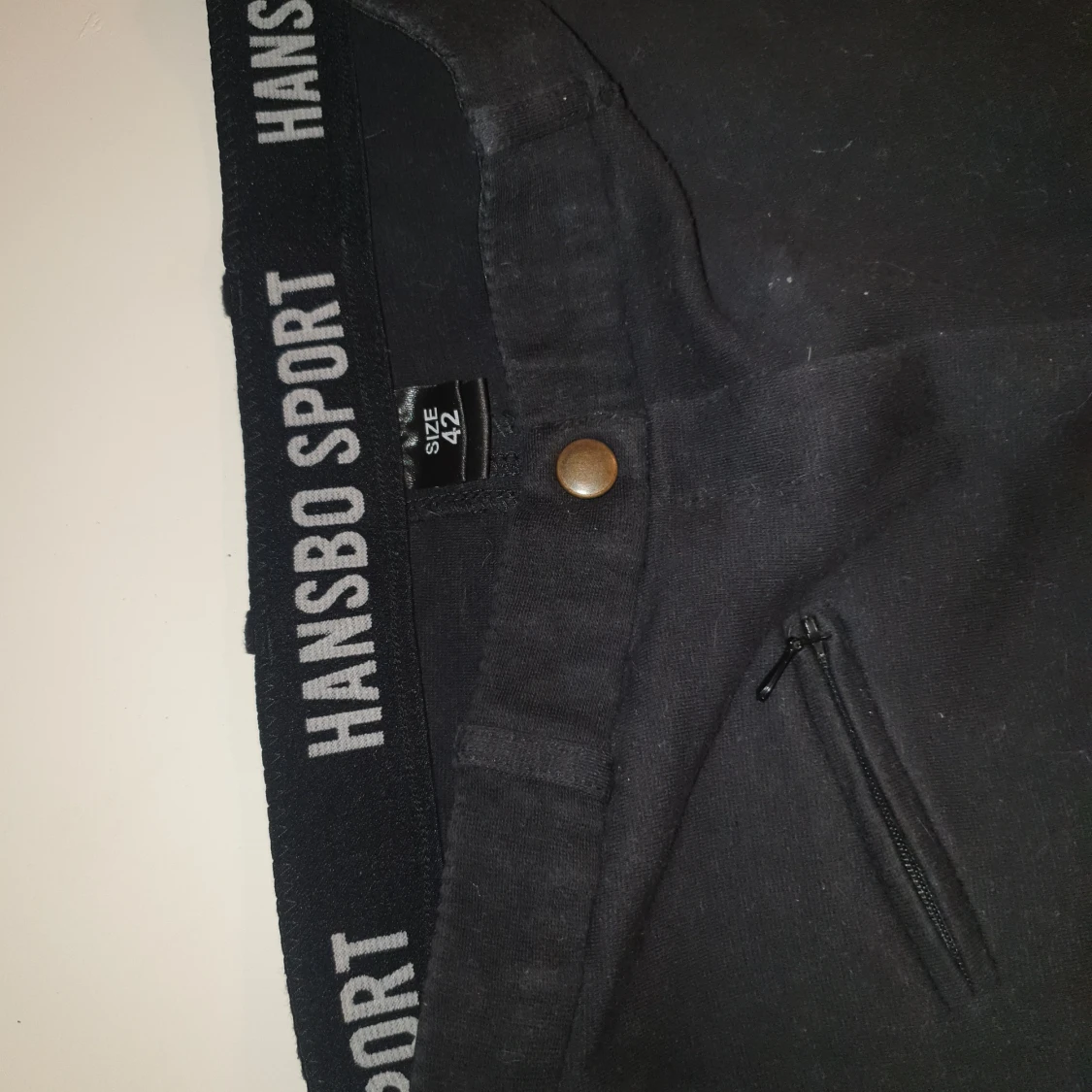 Ridbyxa Hansbo 3/4 skydda med fuskskinn