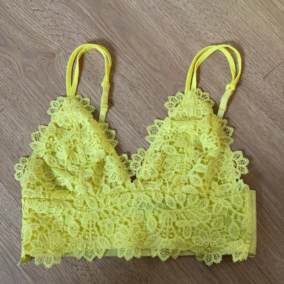 Bralett gul