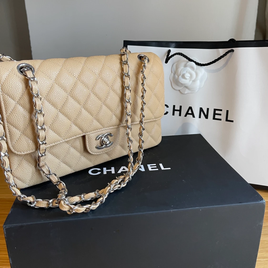 Chanel classic flap bag caviar Replica 