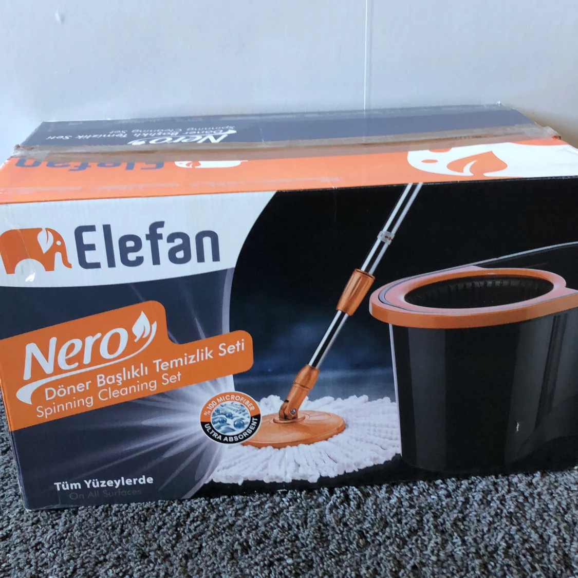 Hel ny oöppnad rengöring mopp sett - 91