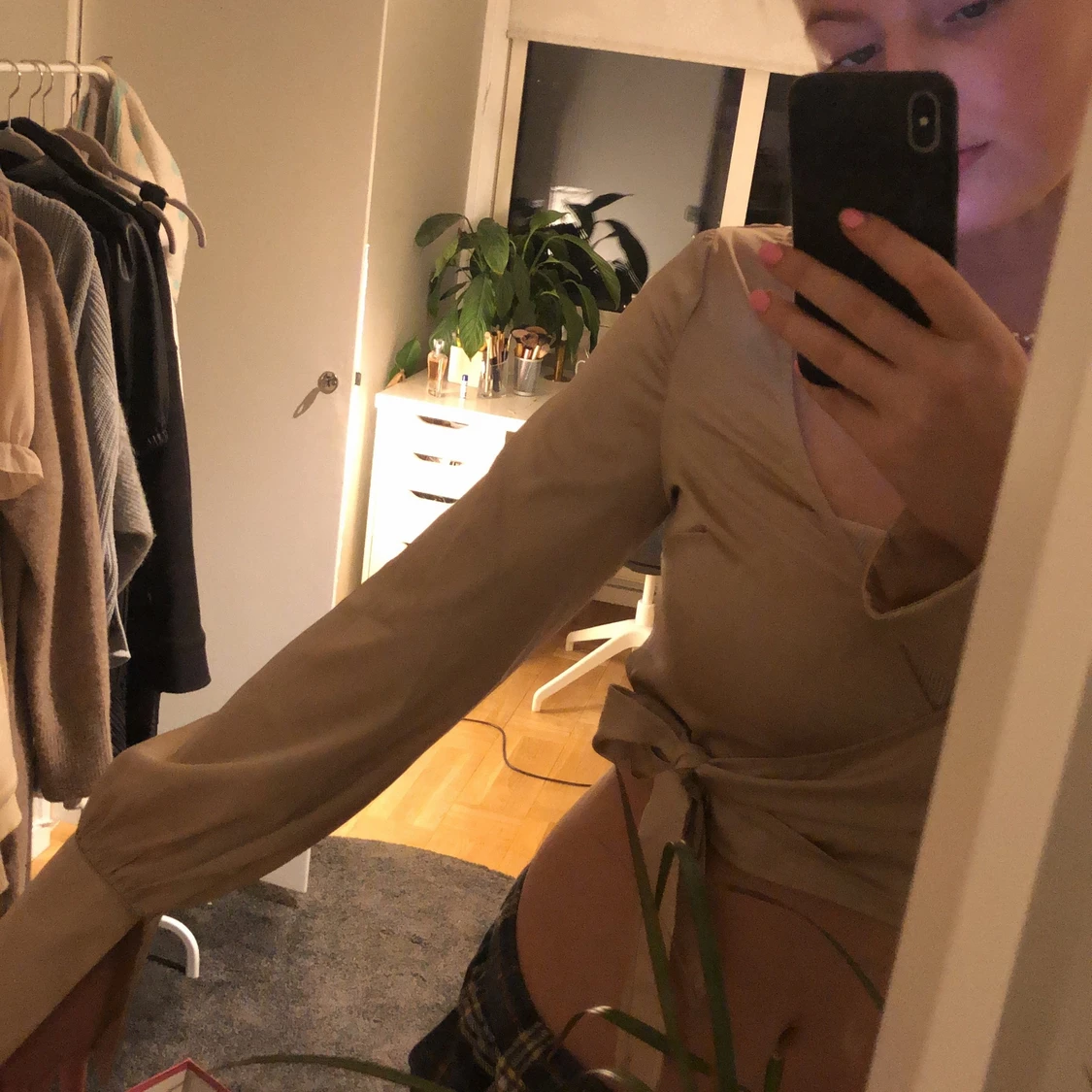 Superfin satintopp! - 90