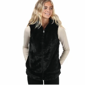 Pälsväst från Only med luva, ny! - Aldrig använd, superfin! Strl M. Varm luva. Skinndetaljer på insidan. Skickas spårbart, frakt ingår! Nypris 799:-. Endast seriösa hör av sig, tack.