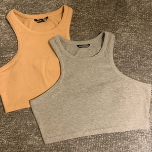 Två toppar - Säljer dessa två toppar/linnen från SHEIN då dom inte kommer till användning. Endast testade. Dom är i storlek L och är ganska korta. Säljaren står för frakten❣️