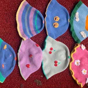 Bucket hats - Virkade bucket hats. Jag kan också göra beställningar på olika färger. 
