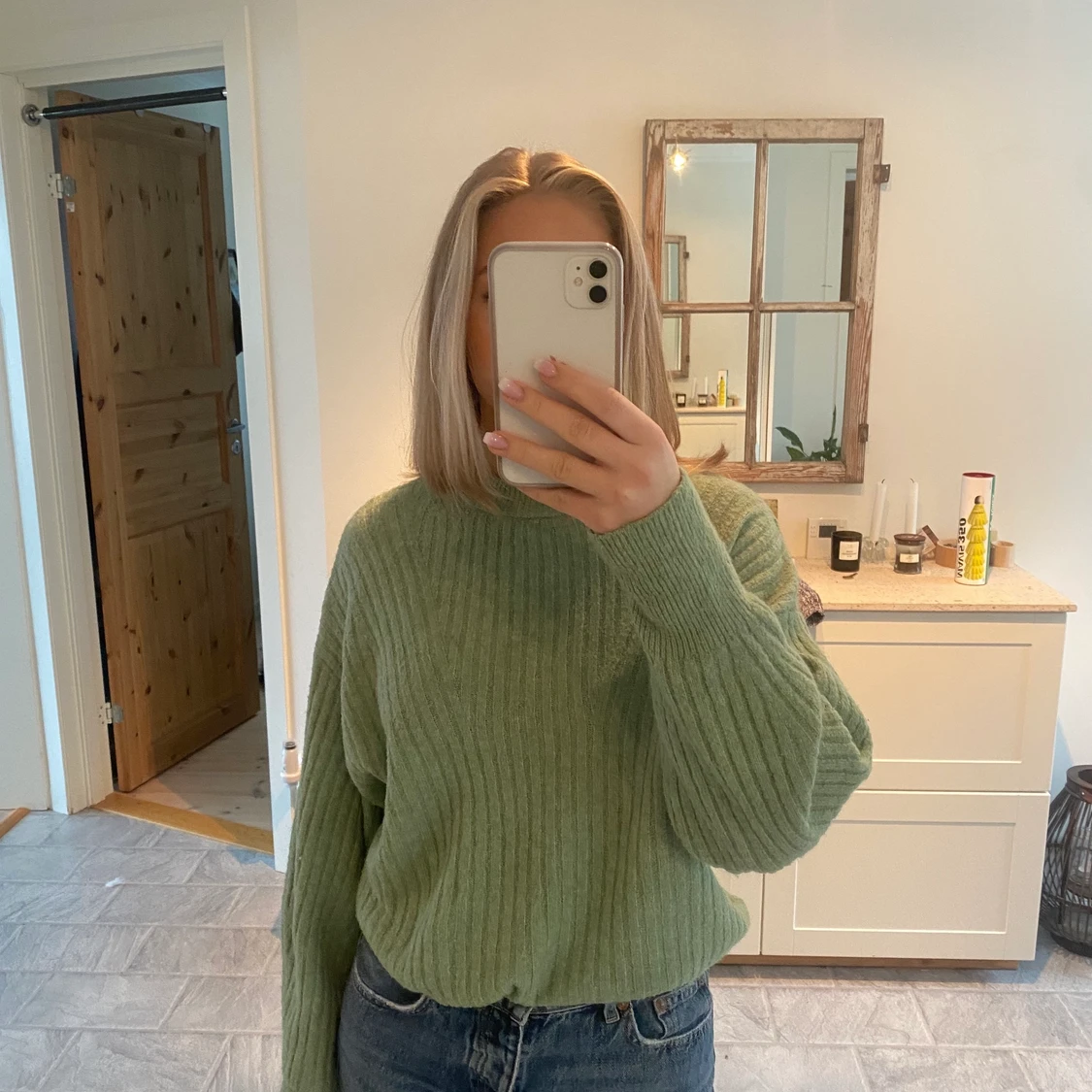 Stickad tröja  - 90