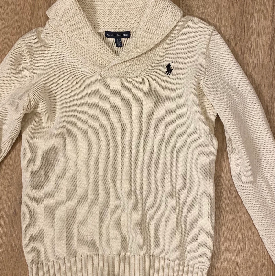 Stickad Ralph Lauren tröja