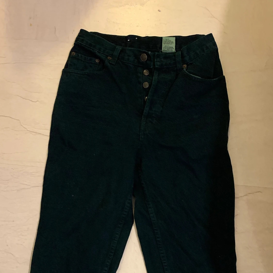 Mörkgröna jeans - 91