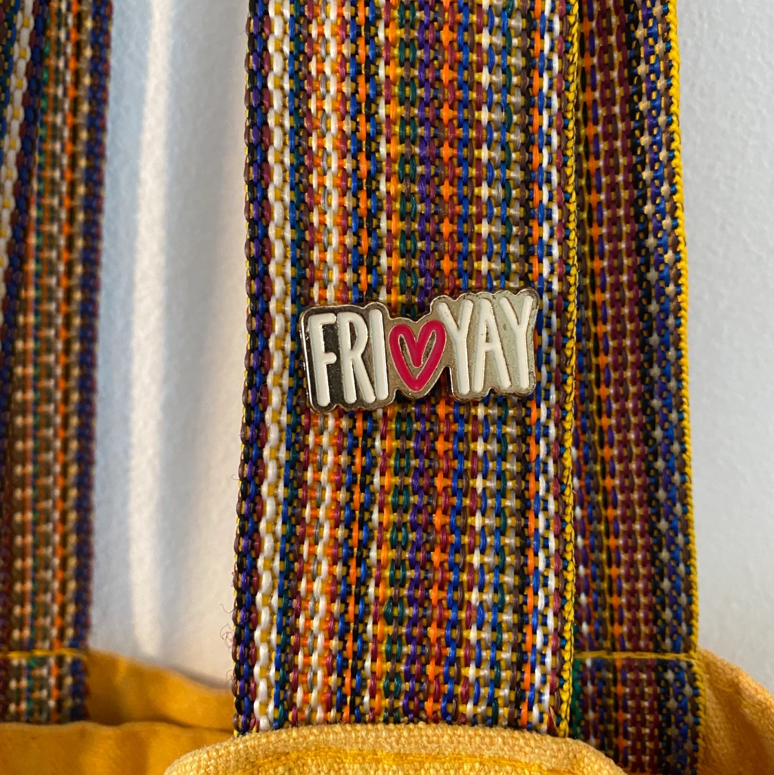 Fri❤️yay Enamel Pin