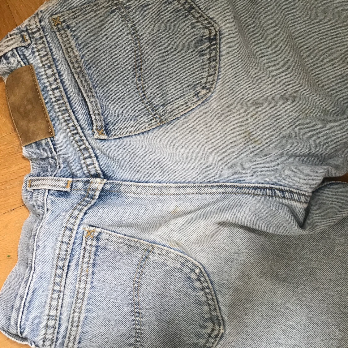 Långa jeansshorts - 91