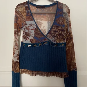 Cool meshtröja - köpt second hand, blandning av mesh och stickat