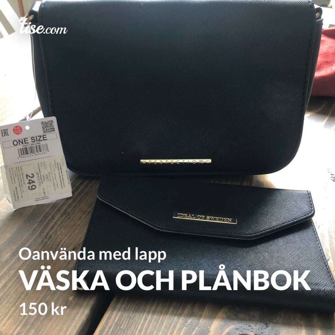 Väska med plånbok 