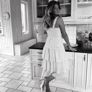 Superfin trendig Afj Nakd klänning - Säljer denna superfina trendiga och eftertraktade klänningen från NAKD AFJ kollektionen. Storlek S, säljer endast då jag inte riktigt fått användning för den 🥺🥺🥺💕💕