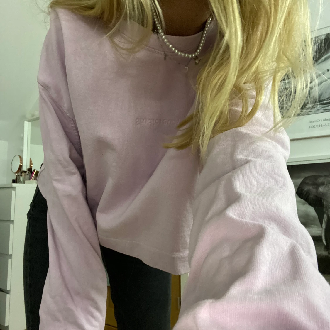 Rosa tröja från acne - 91