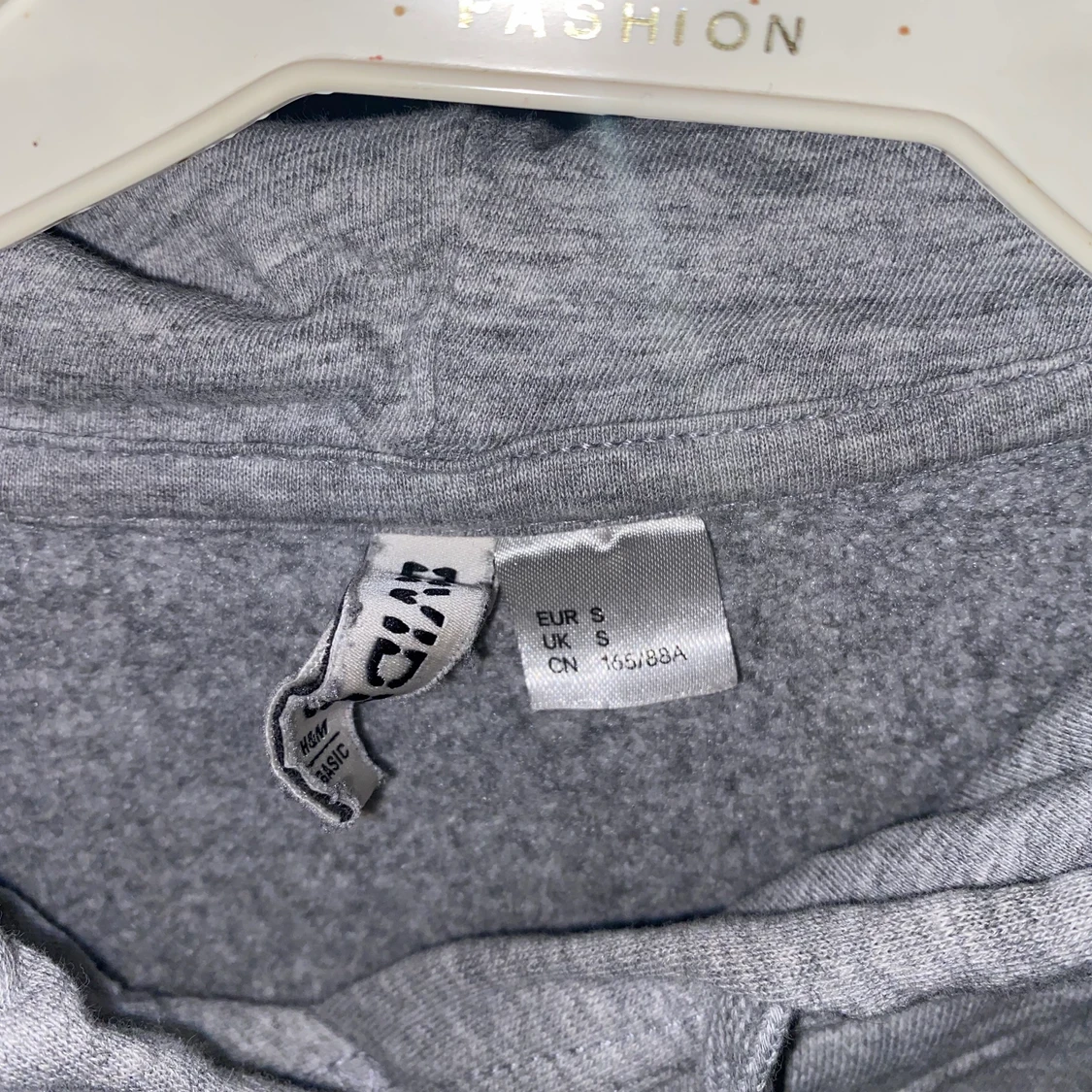 Basic grå hoddie! - 91