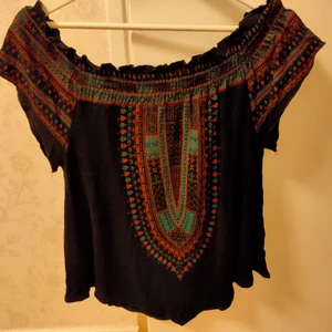 Pull&Bear Boho summer top Size S - Black boho summer top