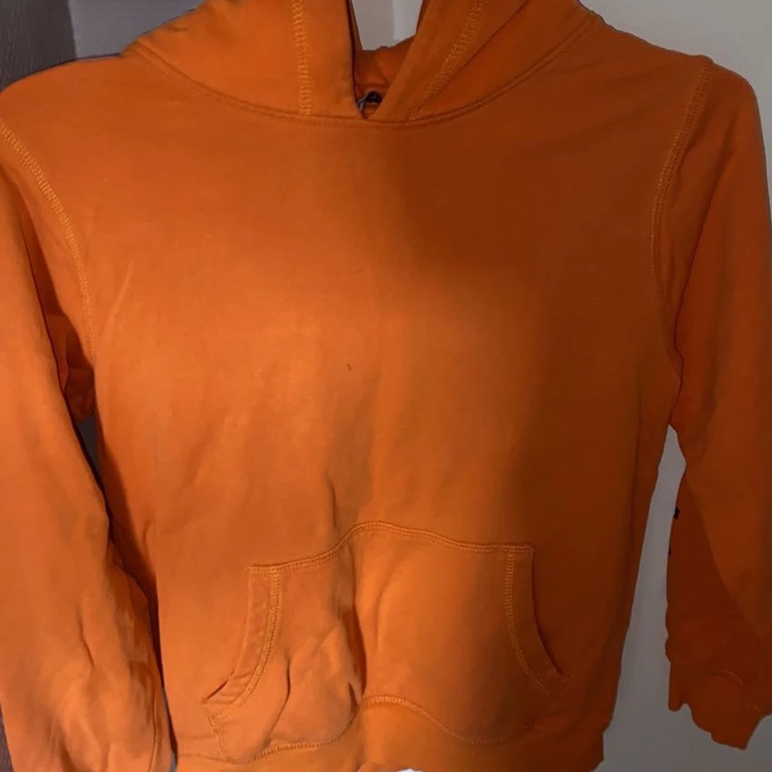 Orange hoodie