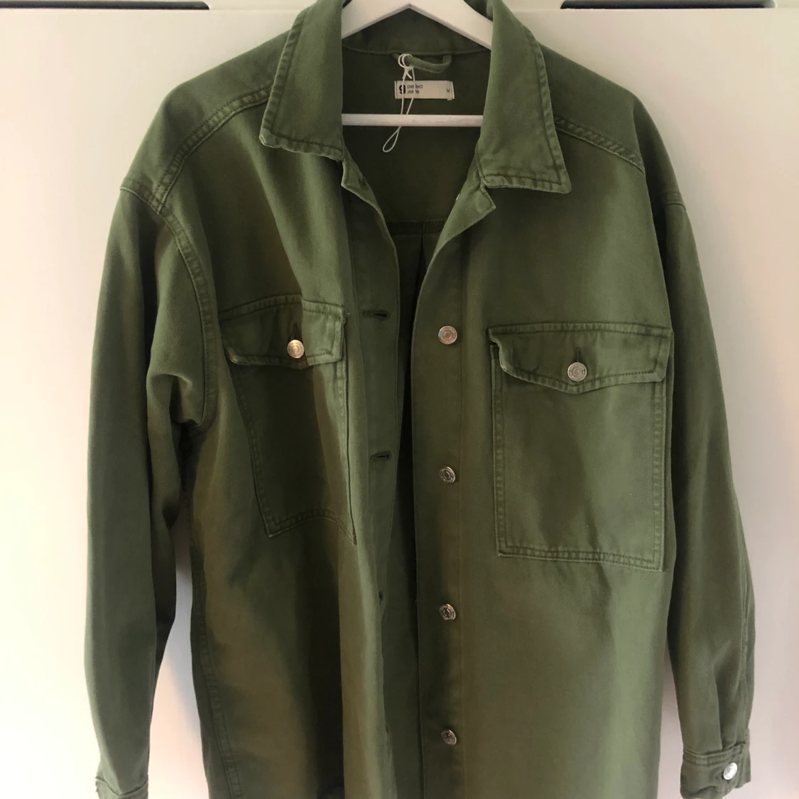 Oversized jeansjacka