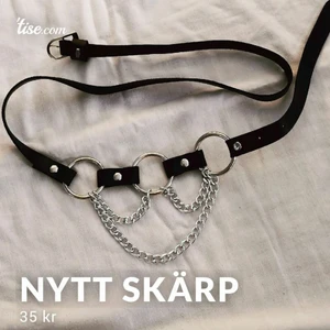 Skärp - Skärp jag köpte på tise, men aldrig kom till användning.  