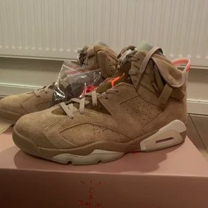 Travis scott Jordan 6 - Helt nya i storlek 46. Kvitto finns